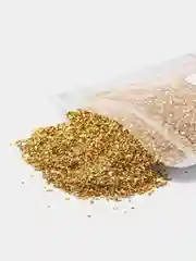 Золотой стеклянная крошка, декоративное стекло, разных цветов, фракция 1-3 мм, 100 г, COLOR Si