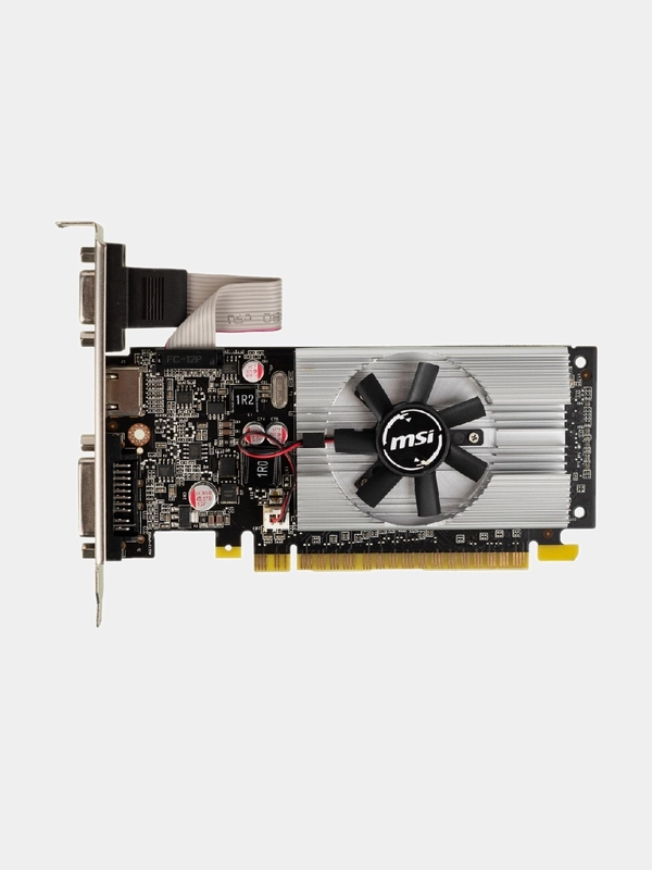Видеокарта MSI NVIDIA GeForce 210 N210-1GD3/LP 1ГБ DDR3, Low Profile