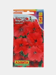 Петуния Марко Поло красная (семена,цветы)