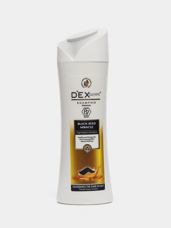 Шампунь DEXCLUSIVE чудо черного кунжута. 400 ml