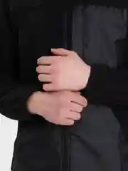 Черный костюм мужской, флисовый