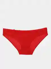 Красный трусы слипы женские