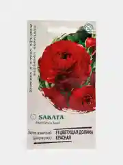 Лютик Ранункулюс Цветущая долина красная (семена,цветы)