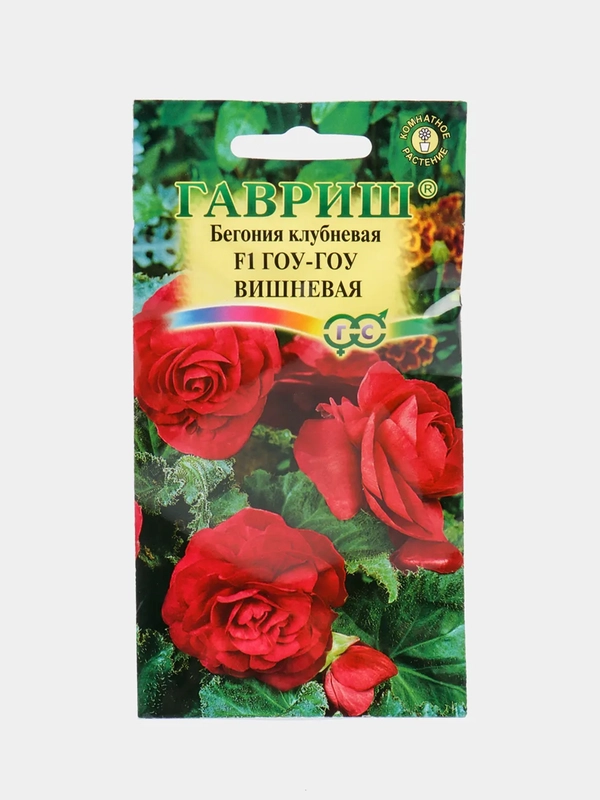 Бегония Гоу гоу вишневая (семена,цветы)