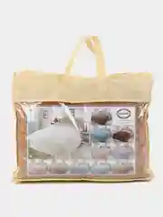 Белый покрывало на кровать размером 220x240