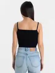 Черный топ женский