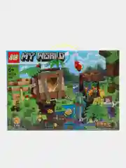 Салатовый конструктор Minecraft(Майнкрафт) My World(Мой мир) совместим с Лего (Lego) 340-550 деталей