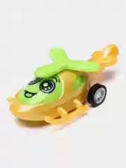 Желтый детская зубная щетка с игрушкой в комплекте