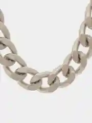 Серебряный цепочка золотая / серебряная "Красиво жить" 45 см