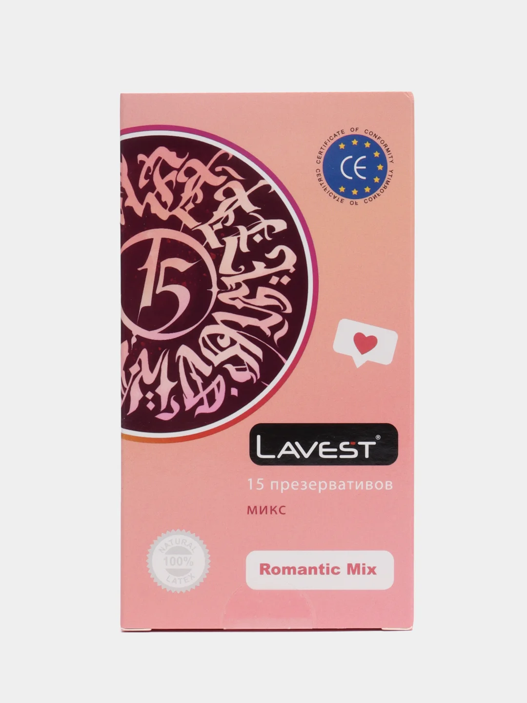 Lavest Romantic Mix разные презервативы 30 шт