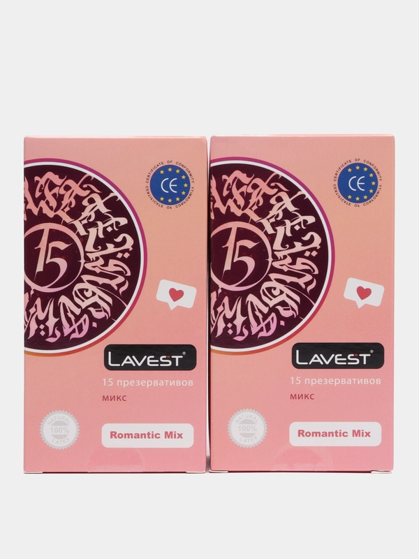 Lavest Romantic Mix разные презервативы 30 шт