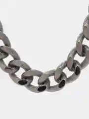 Серебряный цепочка золотая / серебряная "Красиво жить" 45 см