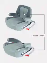 Зеленый автокресло RANT AY313 "TURBO" Isofix Active Line группа 3 (22-36 кг)
