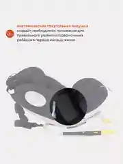 Черный автокресло RANT basic YC06 "Twist" isofix группа 0+-1-2-3 (0-36 кг)