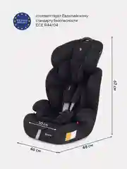 Черный автокресло RANT basic ZY10 "Spark", группа 1-2-3, 9-36 кг