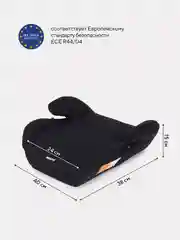 Черный автокресло RANT basic ZY03 "MICRO" группа 3 (22-36 кг)