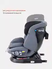 Тёмно-серый автокресло RANT UB619 "NITRO" isofix группа 0+-1-2-3  (0-36 кг)