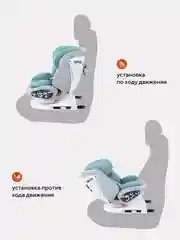 Красный автокресло RANT UB619 "NITRO" isofix группа 0+-1-2-3  (0-36 кг)