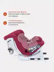 Красный автокресло RANT UB619 "NITRO" isofix группа 0+-1-2-3  (0-36 кг)