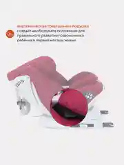 Красный автокресло RANT UB619 "NITRO" isofix группа 0+-1-2-3  (0-36 кг)