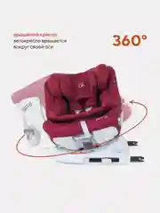 Красный автокресло RANT UB619 "NITRO" isofix группа 0+-1-2-3  (0-36 кг)