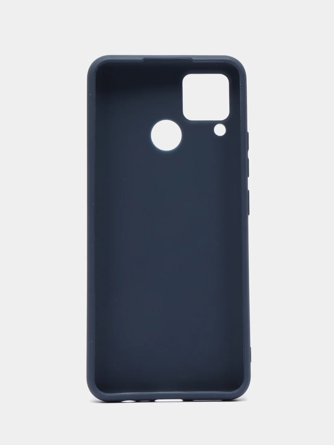 Серый чехол мягкий накладка для Realme C21, C11, C15, C3, C20, 8