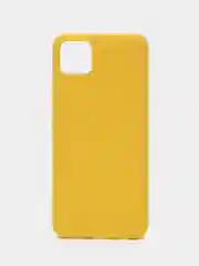 Желтый чехол мягкий накладка для Realme C21, C11, C15, C3, C20, 8