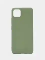 Зеленый чехол мягкий накладка для Realme C21, C11, C15, C3, C20, 8