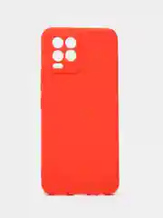 Красный чехол мягкий накладка для Realme C21, C11, C15, C3, C20, 8
