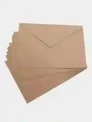 Конверты почтовые, наборы 10,20,25,50 и 100 штук, крафт С5, 162х229 мм, клей, 80 г/м2