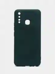 Зеленый чехол Vivo Y19 /  Y5S / U3 силиконовый