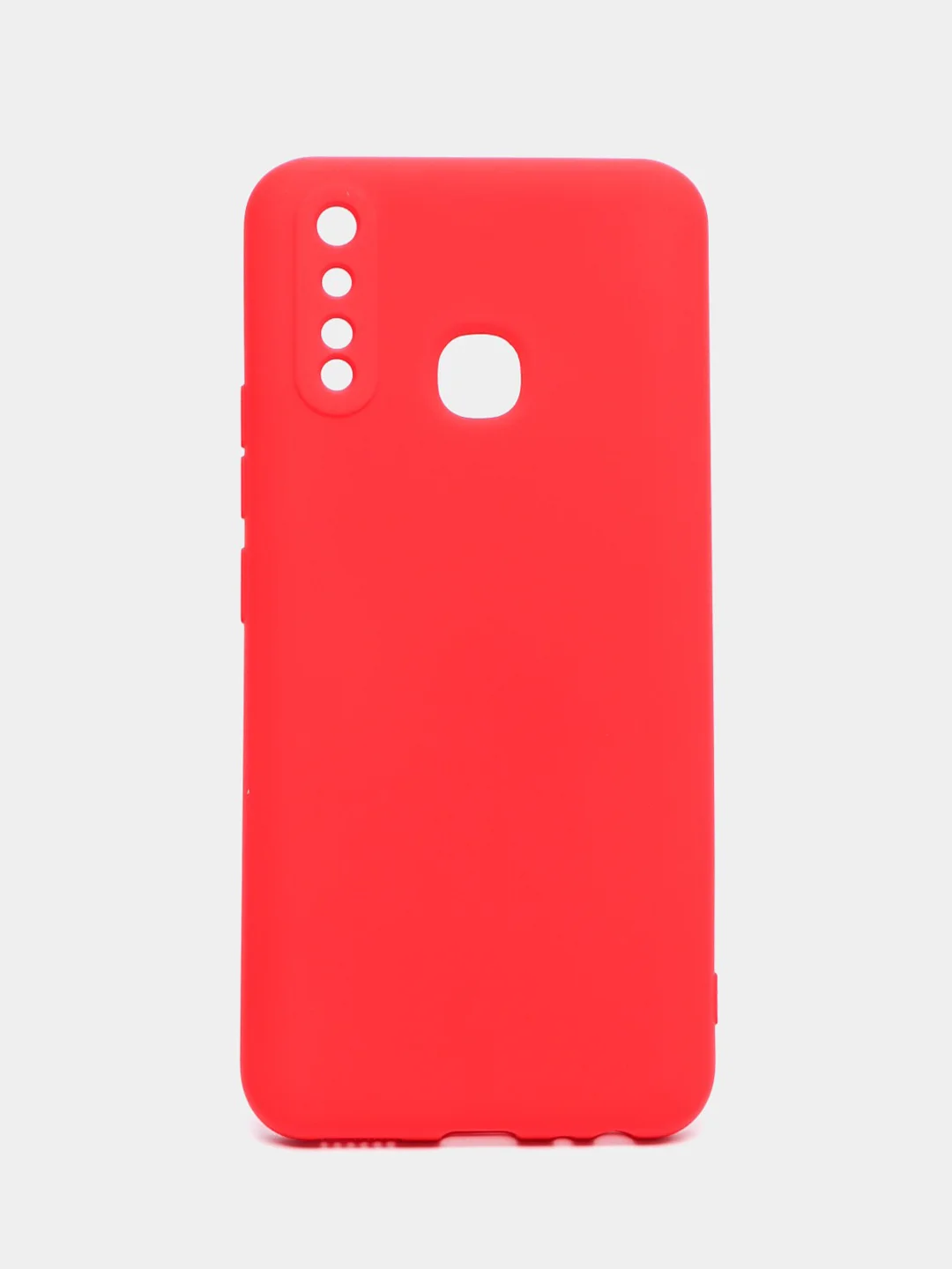 Красный чехол Vivo Y19 /  Y5S / U3 силиконовый