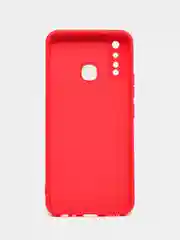Красный чехол Vivo Y19 /  Y5S / U3 силиконовый
