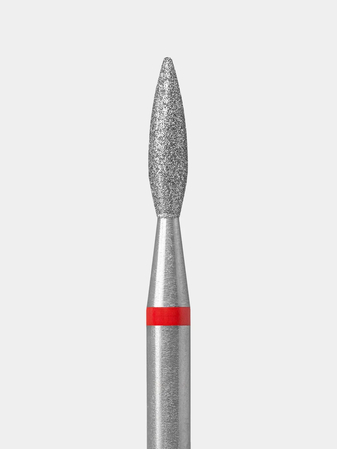 Алмазная фреза Кристалл (пламя острое, каплевидное) D2,1, L080, 856.104.242.080.021, 5 шт