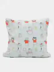 Подушка декоративная CoolPodarok "Новый год. Коты с подарками"