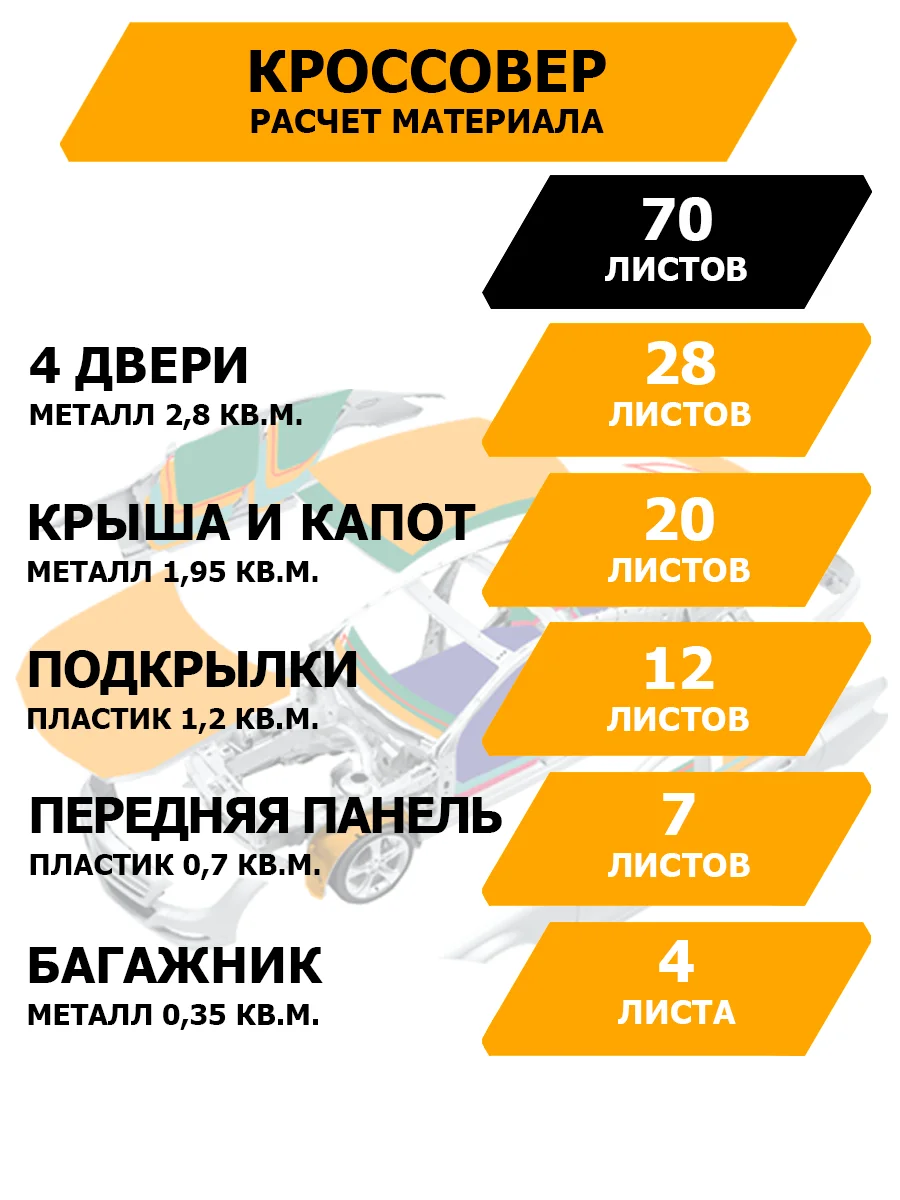 Черный шумоизоляция JUMBO acoustics 2.0 - вибропоглощающий материал, 20 шт., V02020R1