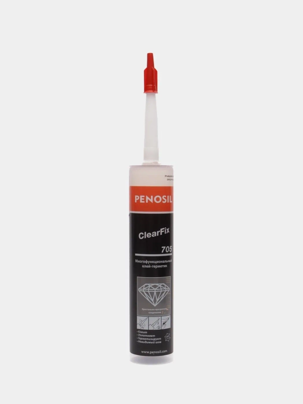 PENOSIL Premium ClearFix 705 гибридный клей-герметик, прозрачный 290мл