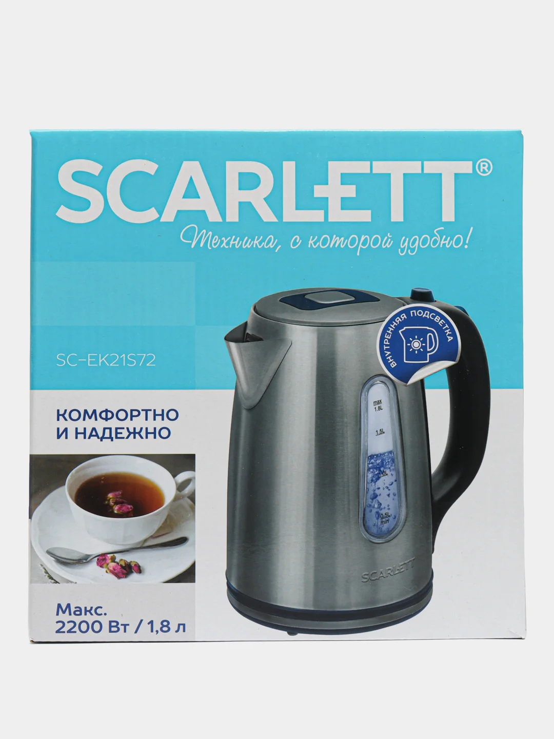 Электрический чайник SCARLETT SC-EK21S72