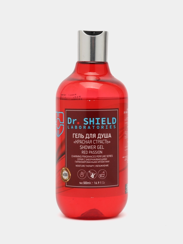 Гель для душа Dr.SHIELD красная страсть, 500 ml