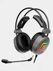 Игровые наушники с микрофоном A4Tech Bloody MC750, серый, 2.3 м, мониторные USB MC750 GREY