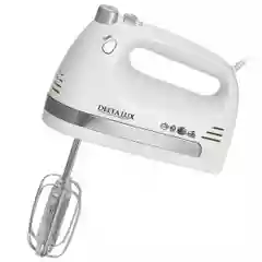 Красный миксер электрический DELTA LUX DE-7705