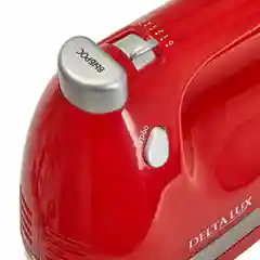 Красный миксер электрический DELTA LUX DE-7705