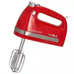 Красный миксер электрический DELTA LUX DE-7705
