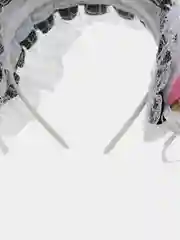 Тёмно-розовый аниме ободок "Неко" / Кошачьи ушки на ободке