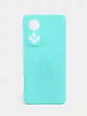 Бирюзовый чехол Honor 50 и Huawei Nova 9 силиконовый матовый цветной, прозрачный