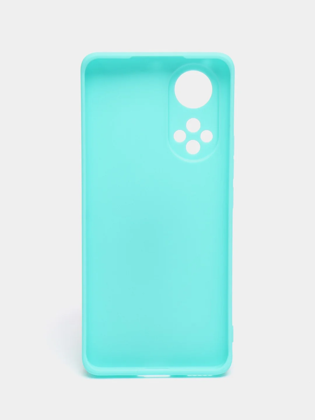 Бирюзовый чехол Honor 50 и Huawei Nova 9 силиконовый матовый цветной, прозрачный