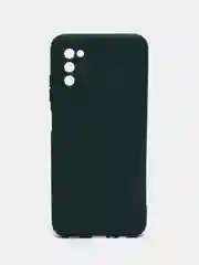 Зеленый чехол Samsung Galaxy A03s силиконовый