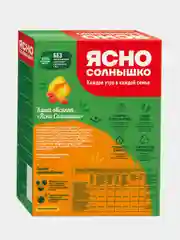 Ясно солнышко Каша овс. ассорти №10 с молоком (с изюмом, абрикосом, яблоком) // кор. 6*0,045 кг