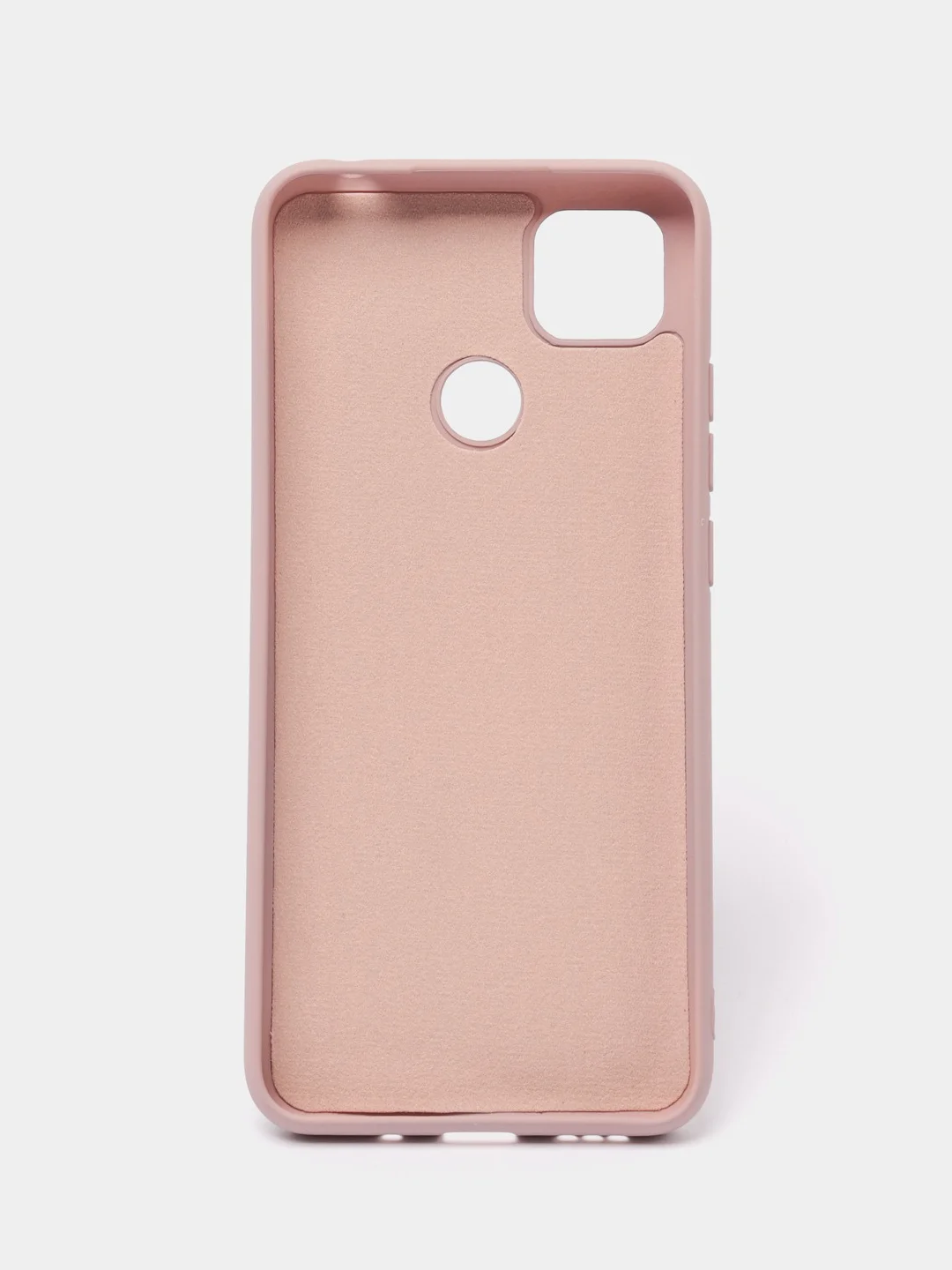 Бежевый чехол Silicone Cove Xiaomi Redmi 9C, Redmi 9C NFC, Redmi 10A силиконовый, с закрытым низом