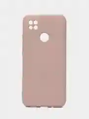 Бежевый меланж чехол Silicone Cove Xiaomi Redmi 9C, Redmi 9C NFC, Redmi 10A силиконовый, с закрытым низом